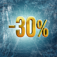 Image showing 30 Percent Sign