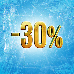 Image showing 30 Percent Sign