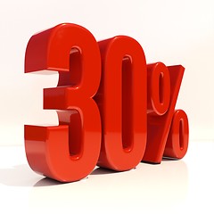 Image showing 30 Percent Sign