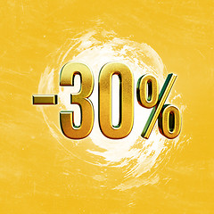 Image showing 30 Percent Sign