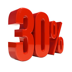 Image showing 30 Percent Sign