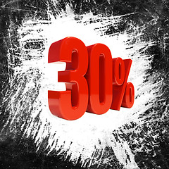 Image showing 30 Percent Sign