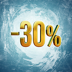 Image showing 30 Percent Sign