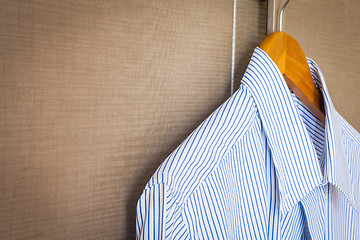 Image showing Business shirt ready for the trip