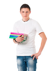 Image showing Teen boy student