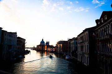 Image showing Venice view at sunrise