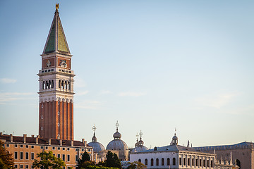 Image showing Venice view at sunrise