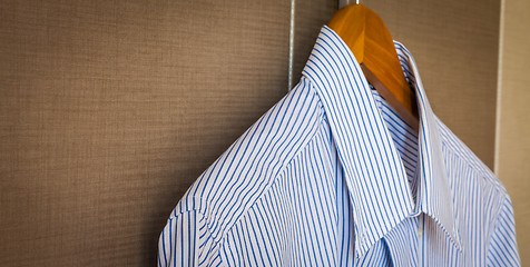 Image showing Business shirt ready for the trip