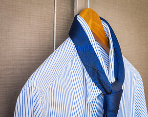 Image showing Business shirt ready for the trip