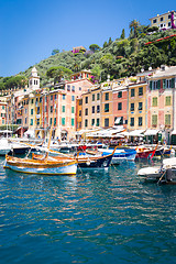 Image showing Portofino, Italy - Summer 2016 - view from the sea