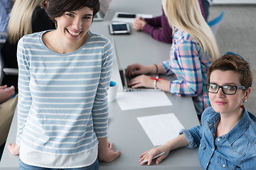 Image showing Portrait of successful Businesswomen