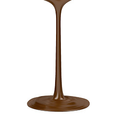 Image showing Hot melted chocolate