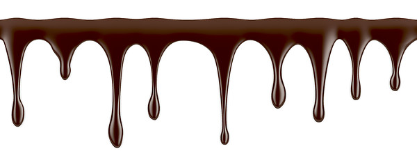 Image showing Melted chocolate