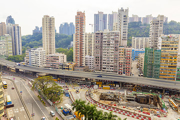 Image showing Downtown of Hong Kong