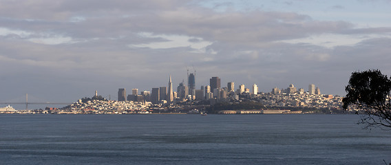 Image showing San Francisco California Downtown City Skyline Fisherman's Wharf