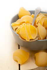 Image showing Italian snail lumaconi pasta 