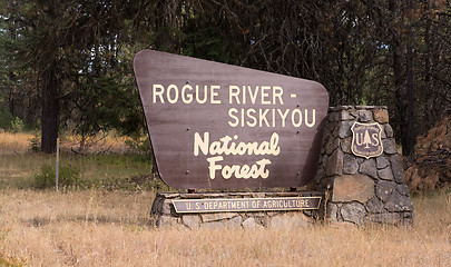 Image showing Rogue River-Siskiyou National Forests Oregon State United States