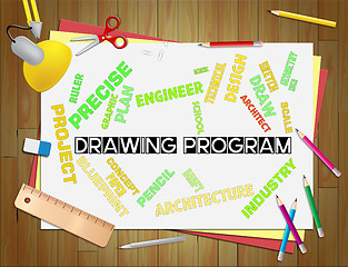 Image showing Drawing Program Means Freeware Sketch And Programming