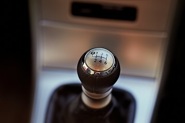 Image showing Manual gear stick