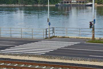 Image showing Crossing for pedestrians