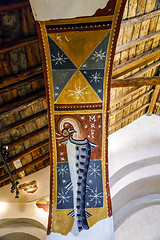 Image showing Roman Church of  Sant Joan de Boi, in the Bohi Valley,Catalonia - Spain