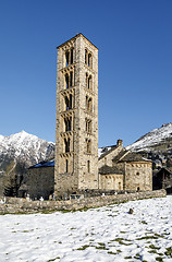 Image showing Roman Church of  Sant Climent de Taull, Catalonia - Spain