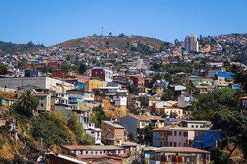 Image showing Valparaiso cityscape, Chile