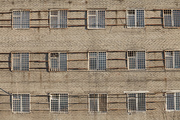 Image showing Gratings windows prison