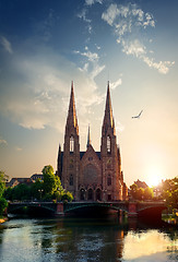 Image showing Church in Strasbourg