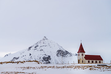 Image showing Old church on Snaefellsnes peninsula, Iceland