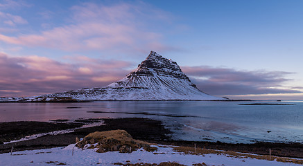 Image showing kirkjufell mountain on Snaefellsnes peninsula