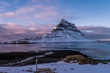 Image showing kirkjufell mountain on Snaefellsnes peninsula