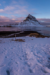 Image showing kirkjufell mountain on Snaefellsnes peninsula