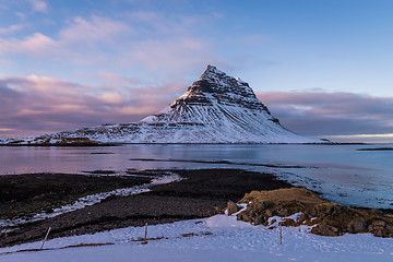 Image showing kirkjufell mountain on Snaefellsnes peninsula