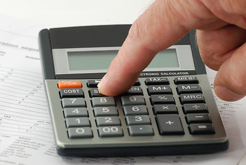 Image showing Calculator