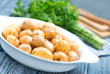 Image showing raw potato