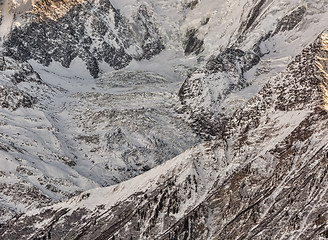 Image showing Detail of a Glacier