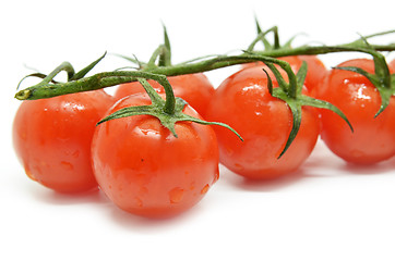 Image showing Red cherry tomato