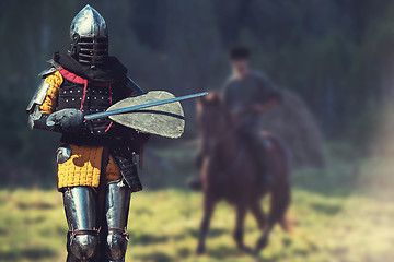 Image showing Knight in armour