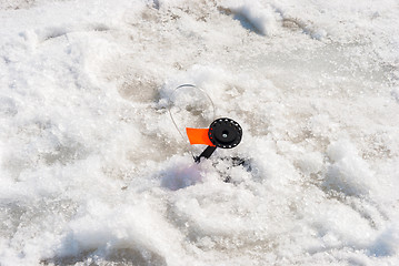 Image showing winter fishing