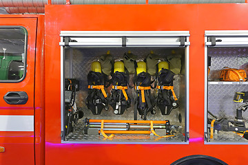 Image showing Fire Engine Tools