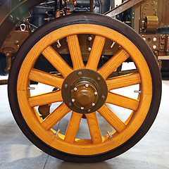 Image showing Wooden Wheel