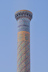 Image showing Column with ornaments