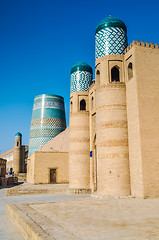 Image showing Blue tops in Khiva