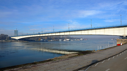 Image showing Branko Bridge Belgrade