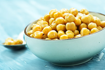 Image showing boiled chickpeas