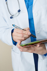 Image showing Young medical worker with phonendoscope