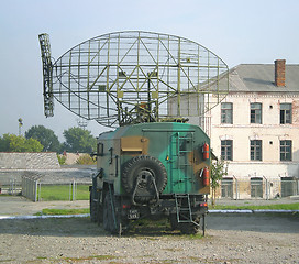 Image showing military car