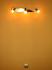 Image showing Switched on sconce