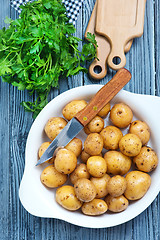 Image showing raw potato